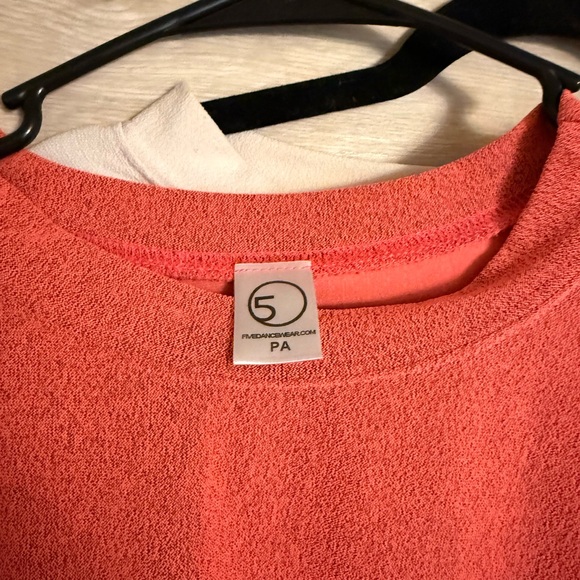 Five Dancewear Pink Long sleeve Crewneck Pullover - Picture 3 of 6